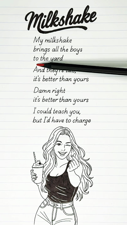 🔥🍹 MILKSHAKE – Kelis (Lyrics   Subtitles) TikTok Dance Trend