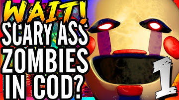 SCARIEST ZOMBIES EVER?! - Call of Duty WaW Collingwood Psychiatric Hospital Modded Custom map #1