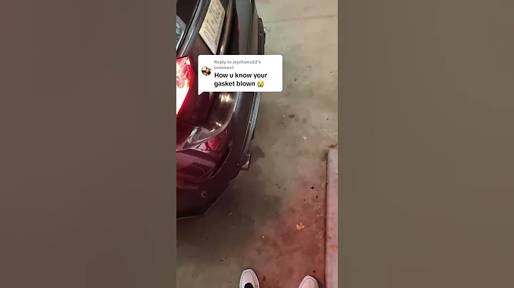 Blown head gasket symptoms | #auto #mechanic #DIY