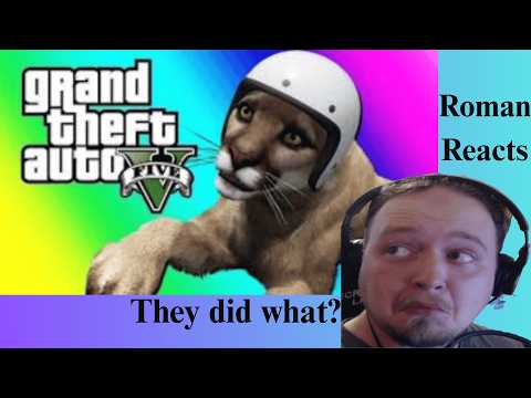 Roman Reacts| Vanoss | GTA5 - The Animal Farm Movie that Doesn't Suck