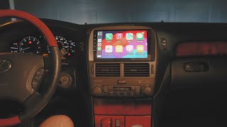 Lexus LS430 Seicane Apple Carplay/Android Auto Stereo Review