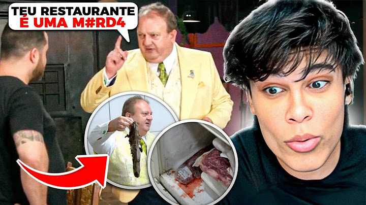 JACQUIN FICOU EM CHOQUE COM A COZINHA DESSE RESTAURANTE! – React Pesadelo na Cozinha