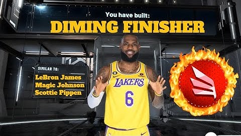*NEW* RARE DIMING FINISHER BUILD IN NBA 2K23! SUPER RARE OVERPOWERED DEMIGOD BUILD IN NBA 2K23!