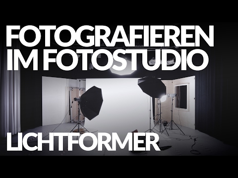 Video: So Belichten Sie Licht In Einem Fotostudio