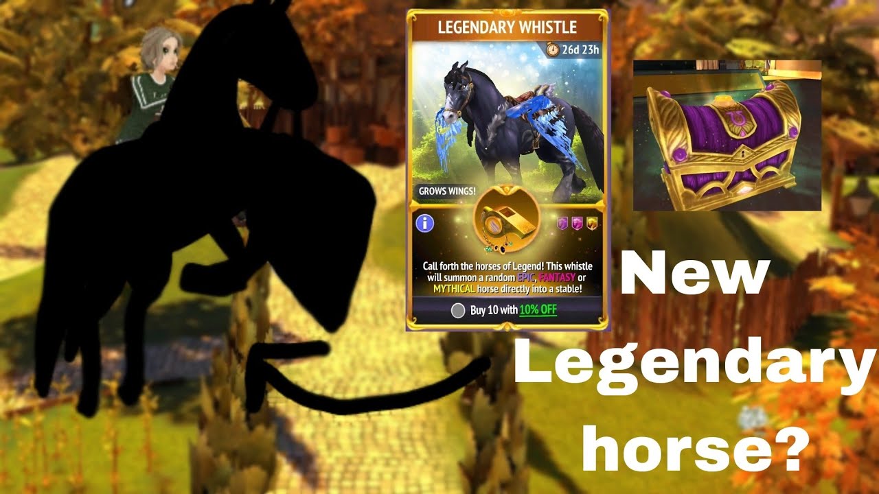 Buying the BRAND NEW Legendary Whistle! - Horse Riding Tales Update