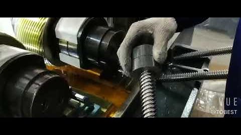 TOBEST high precision thread rolling machines for  TR30*7, 4 starts