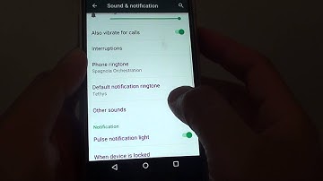 Google Nexus 5: How to Change the Notification Ringtone
