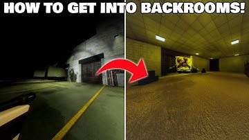 How to Get Into Backrooms in the new Update! - Nico