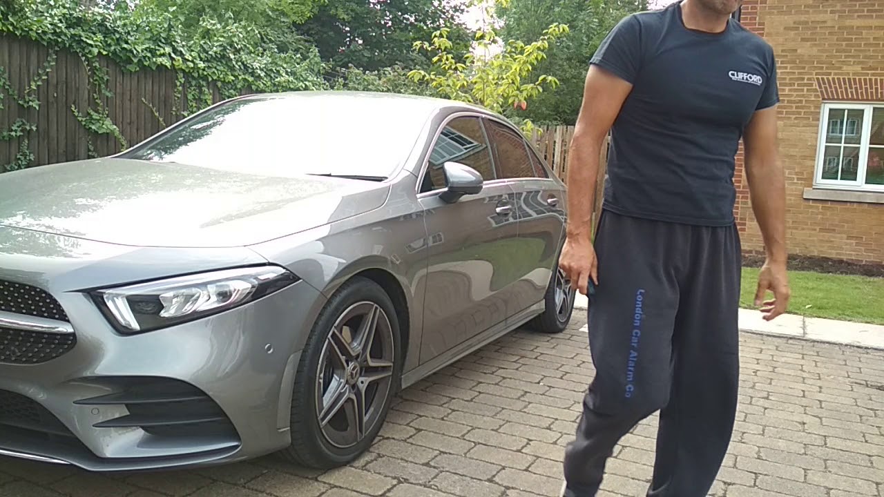 Mercedes A Class 2019 Security Upgrade London Car Alarm Co YouTube