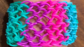 How to make dragon scale/mermaid tail bracelet for beginners (with loom)