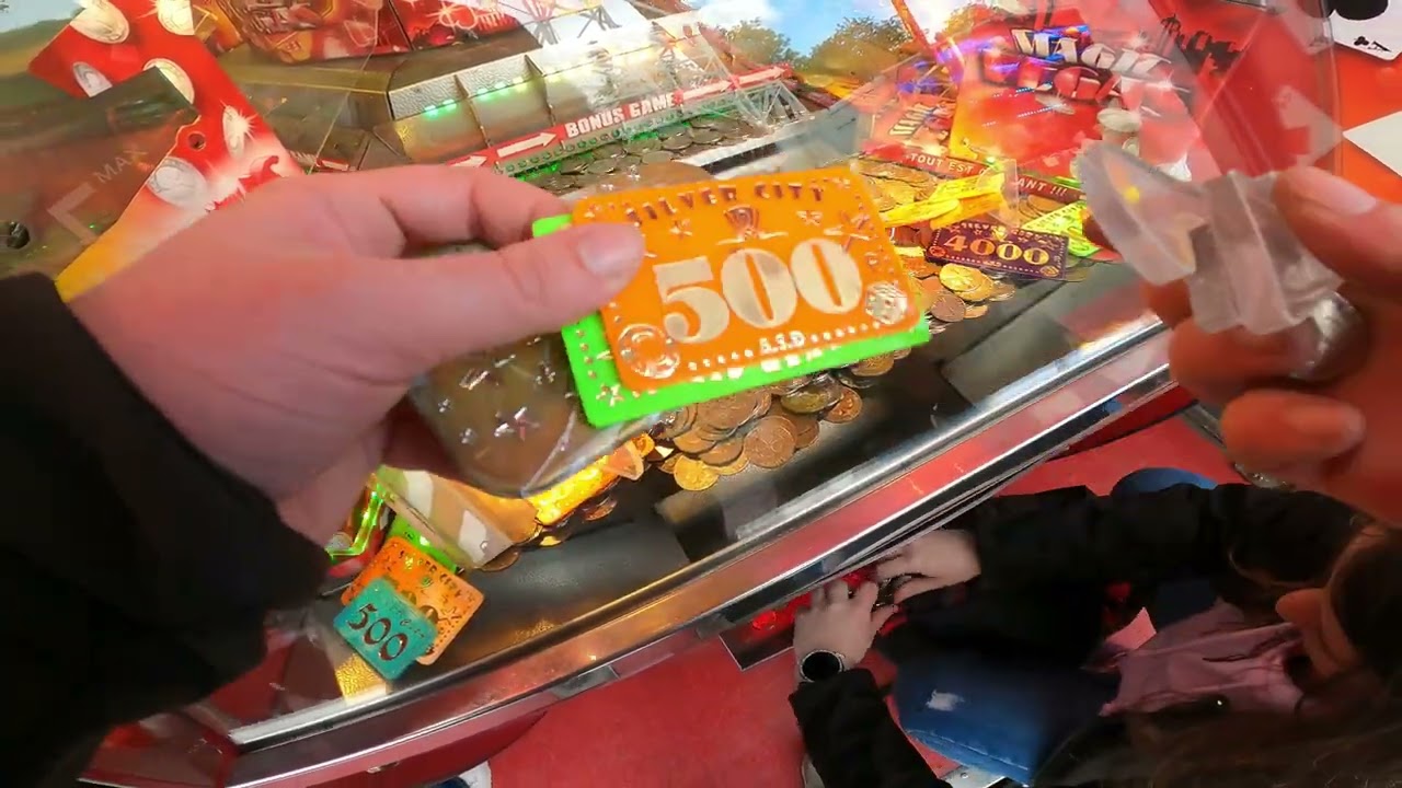 Machine Pousse pièces chez silver city à Nantes épisode 1/6 S2