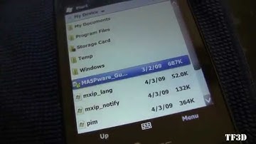 How to transfer/install CAB files through USB