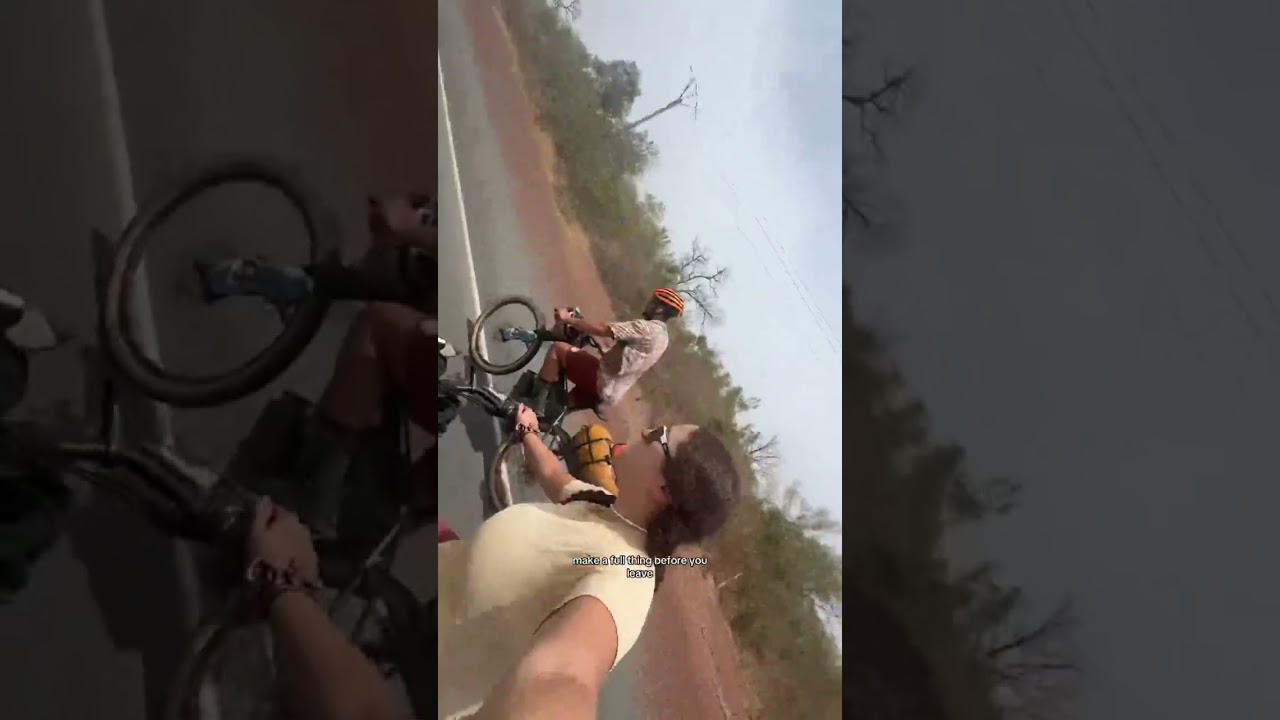 day 199 of cycling around the world, day 4 in the Gambia! 🌎🇬🇲 