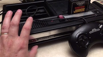 Colecovision LED, Power Switch, and AV Mod Plus Gameplay
