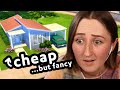 building the fanciest sims house possible with only $20k