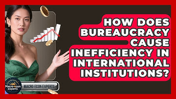 How Does Bureaucracy Cause Inefficiency In International Institutions? - Macroecon Experts