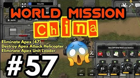 Bad 2 Bad Apocalypse #57 China Eliminate Apex/ Apex Attack Helicopter/ Apex Unit Leader Walkthrough