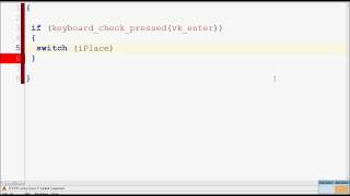 Game Maker Language Keyboard Menu Tutorial-C++ syntax-Lite