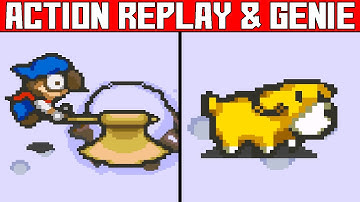 (Harvest Moon) Walk Through Walls & Destroy Everything - Action Replay & Game Genie Codes