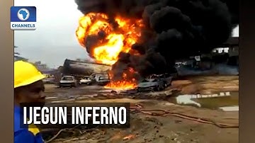 Vehicles, Property Destroyed As Pipeline Explodes In Ijegun