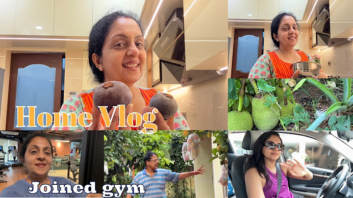 Home vlog| joined gym | Simple talks| Sindhu Krishna