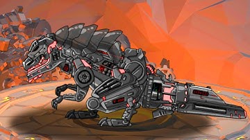 JURASSIC FIGHT #40: TERMINATOR TYRANNO - BATTLE+TRANS | DINO ROBOT CORPS | HI DINO 230309