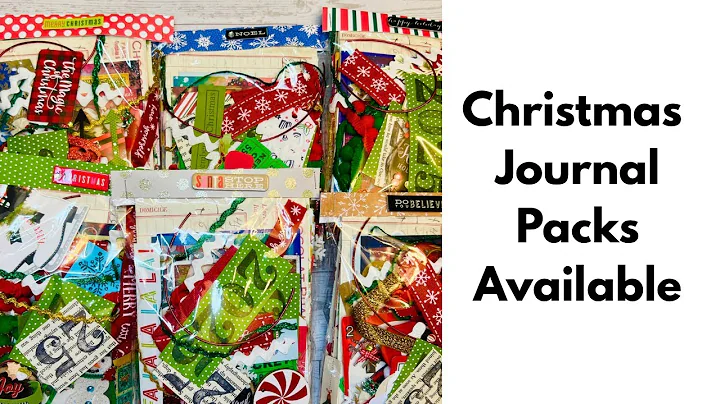  CHRISTMAS Junk Journaling! Junk Journal Collage Packs! Holiday Crafting! 