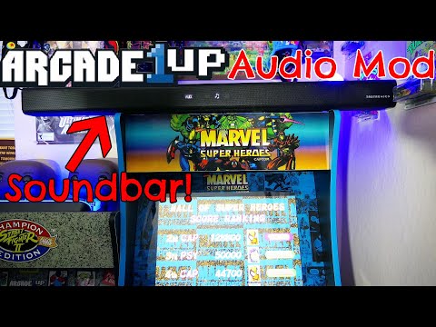 Arcade1Up Audio Mod! - Taotronics Soundbar Review from The Toy Room