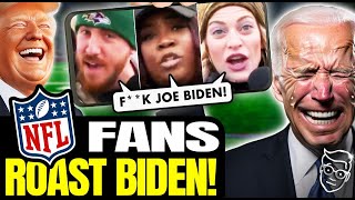 Reporter Left in SHOCK as Blue State NFL Fans TURN On Joe: F*** Biden, Bring Back TRUMP!'🔥🇺🇸