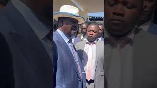 RAILA ODINGA DENIED ACCESS TO DCI HQ AFTER MATIANG'I WAS ARRESTED TODAY