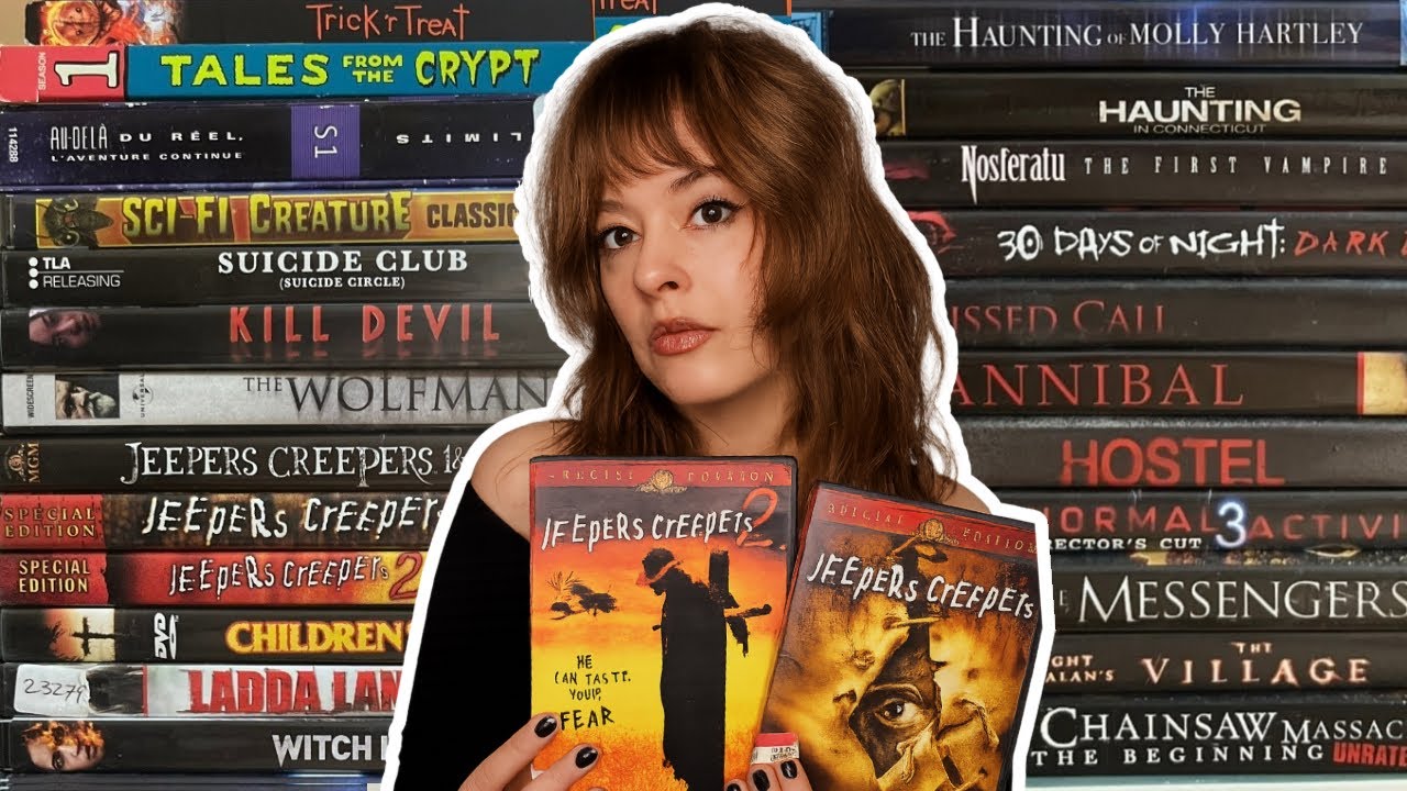 Покупка DVD-дисков ужасов в комиссионке | Физические носители