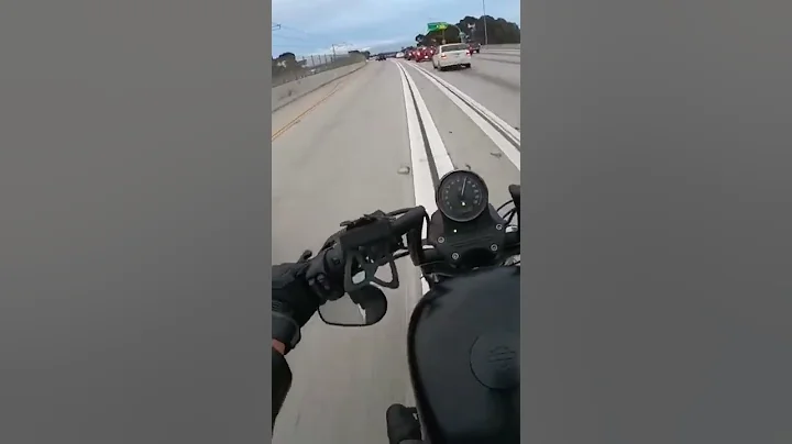 Double Lane Crosser (105 Eastbound, Los Angeles, CA)