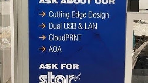 Star Micronics at NRF 2022 - Booth Setup Tour