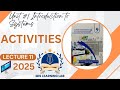 Lec 11"Activities" Computer Science Class 9 Unit 1