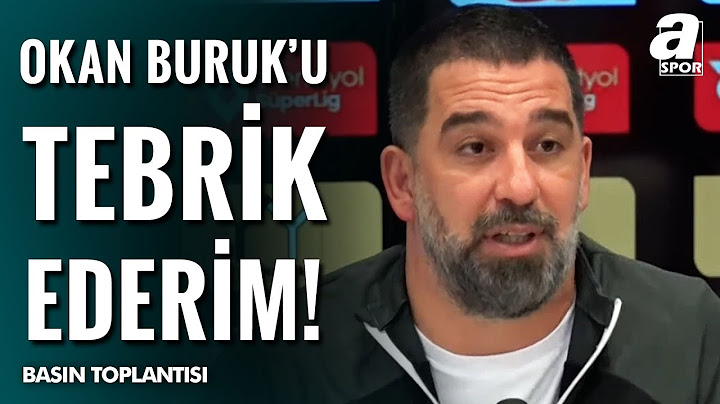 Eyüpspor 1-5 Galatasaray Arda Turan Maç Sonu Basın Toplantısı / A Spor / 27.04.2025