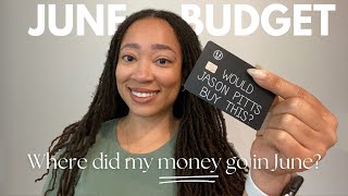 Paycheck Routine for June: Budget My Money with Me using Notion