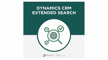 Dynamics CRM Extended Search Plugin from Biztech