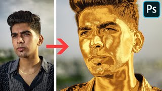 Turn Anything into Gold in Photoshop - Gold Effect
