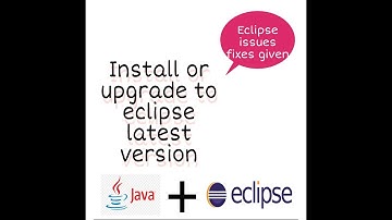 Install/Upgrade/Update to the Latest Version of Java and Eclipse in less than 5 minutes (2020)