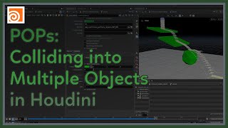 #114 POPs: Colliding into Multiple Objects in Houdini