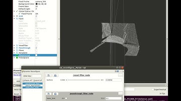 3D camera test,  rviz vf pf, test-rosbag chair3, chair8