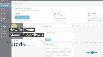 How To Create Menus In WordPress