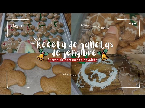 VLOGMAS| Receta de Galletas de Jengibre completa #fyp #recetas #navidad2025 #cocinando 