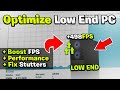 Optimizing a Low-End PC for 240 FPS 🎮 | Insane Performance Boost!