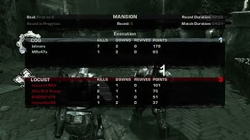 Gears of War 1 Glitches (GOW1) 5 Players one 1 Team 2025