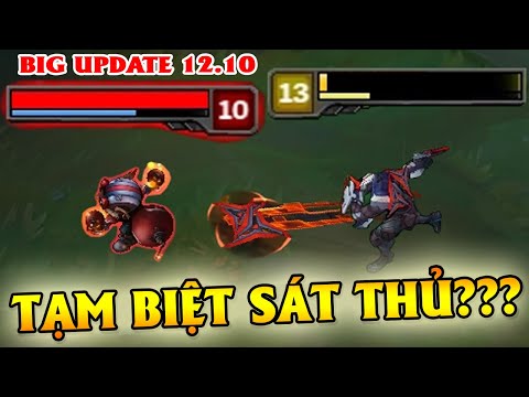 Top 5 Nhóm Tướng LMHT Thay Đổi Sức Mạnh Rõ Rệt Nhất (Nerf hoặc Buff) Sau Phiên Bản Big Update 12.10