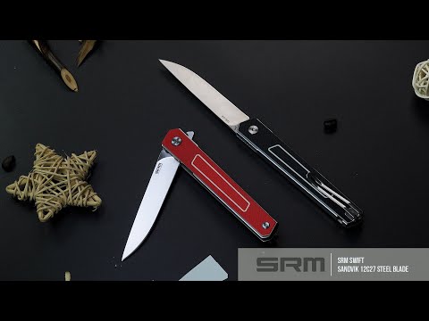 SRM Lightweight Liner Lock Knife Swift 125L Series | Compact Power ????????