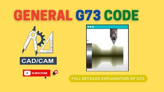 CNC Programming | G73 PATTERN REPEAT CYCLE | Tutorial Program