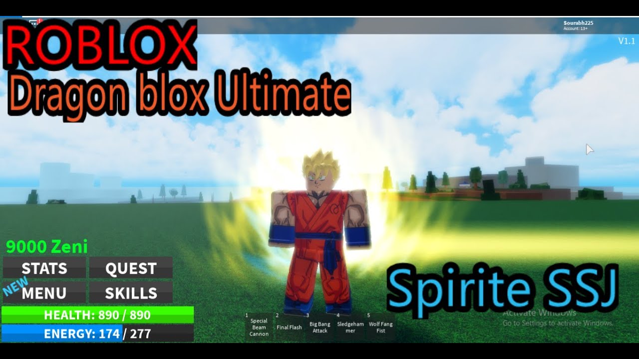 Spirit Ssj In Dragon Blox Ultimate Roblox Youtube - roblox dragon blox x codes