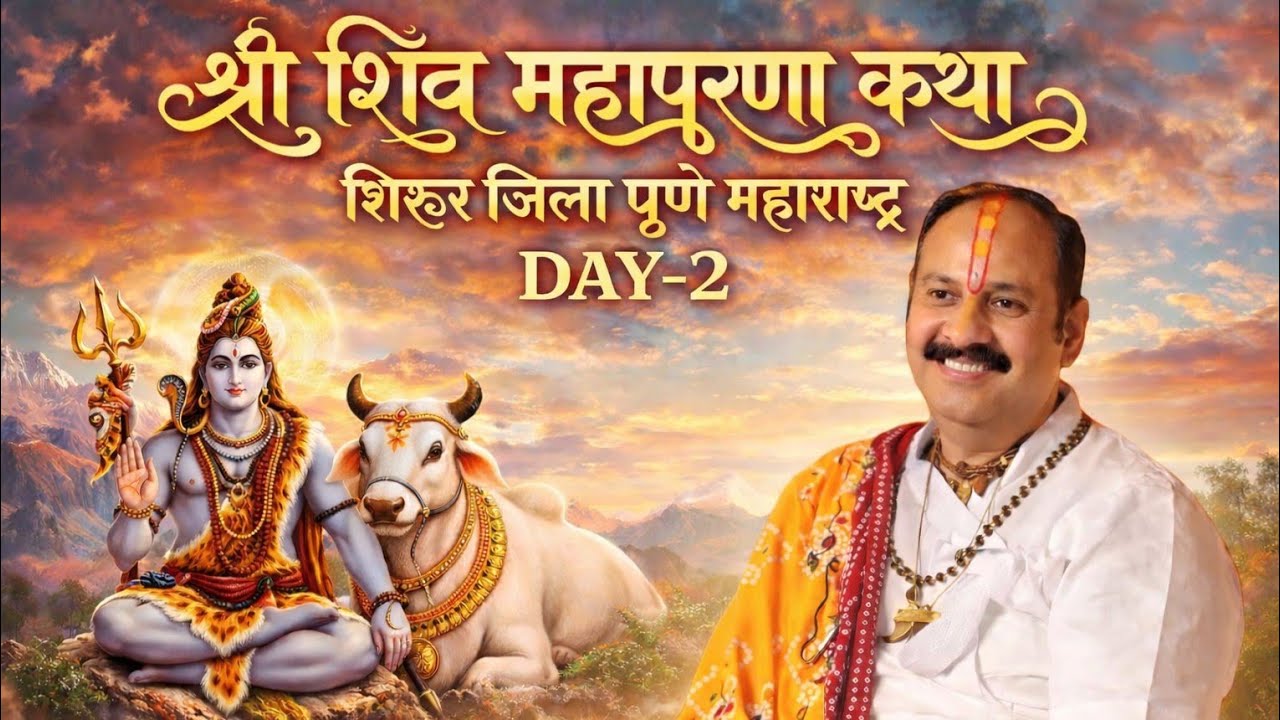 🔴 Live Day-2 श्री शिव महापुराण कथा | पंडित प्रदीप मिश्रा जी | पुणे महाराष्ट्र 